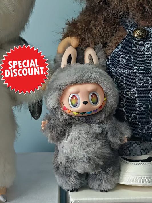 AUTHENTIC POP MART Labubu The Monsters Angel  Vinyl Face Big Doll