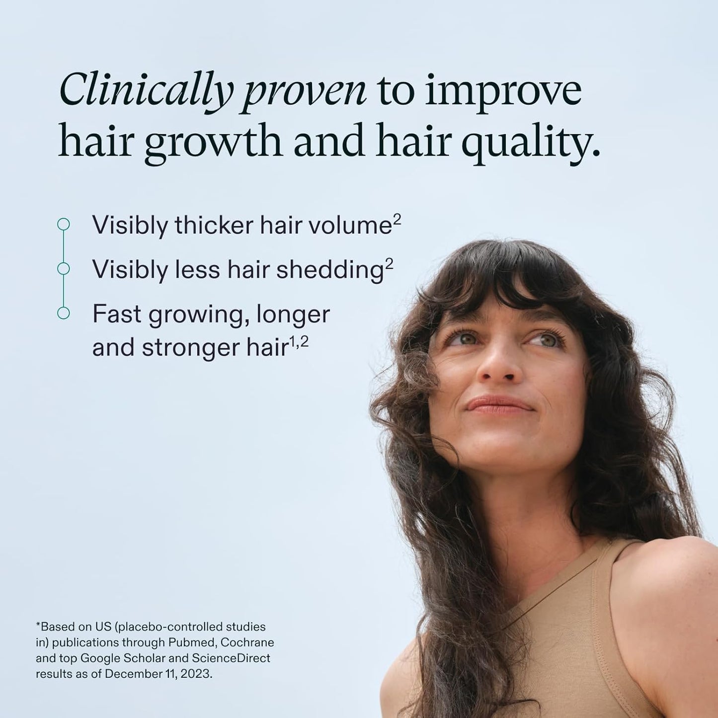 Nutrafol Women's Hair Growth Supplements, For Women 18-44 Years Old, Clinically Proven for Visibly Thicker and Stronger Hair, Dermatologist Recommended - 3 Month Supply, Pack of 3